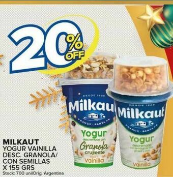 Carrefour Yogur milkaut oferta