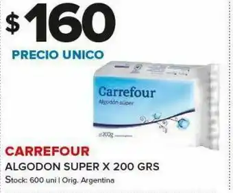 Carrefour Algodón carrefour oferta