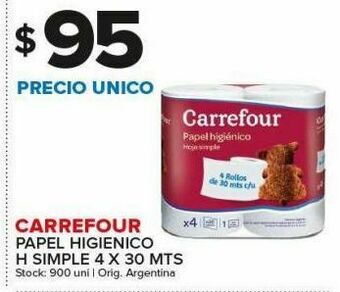 Carrefour Papel higiénico carrefour oferta