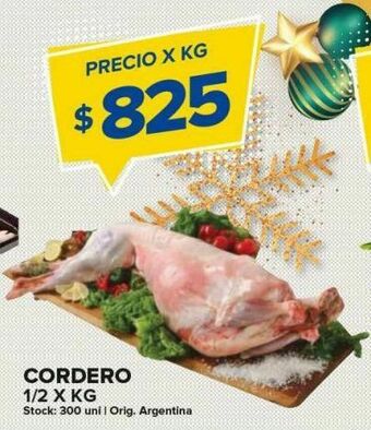 Carrefour Cordero oferta