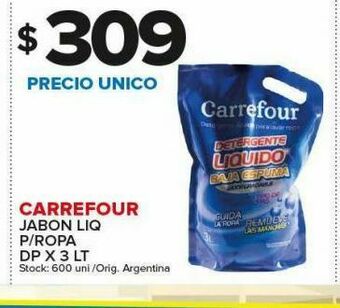 Carrefour Jabón líquido carrefour oferta