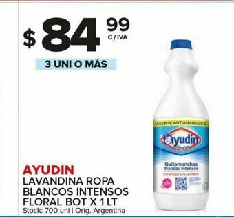 Carrefour Lavandina ayudin oferta