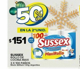 Carrefour Papel de cocina sussex oferta