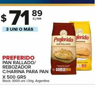 Carrefour Maxi Pan rallado preferido oferta