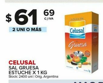 Carrefour Maxi Sal gruesa celusal oferta