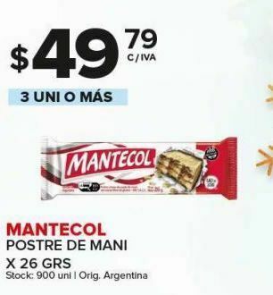 Carrefour Maxi Postre de mani mantecol oferta
