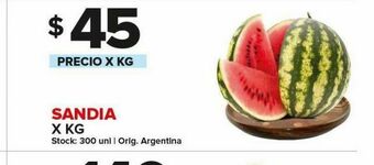 Carrefour Maxi Sandía x kg oferta