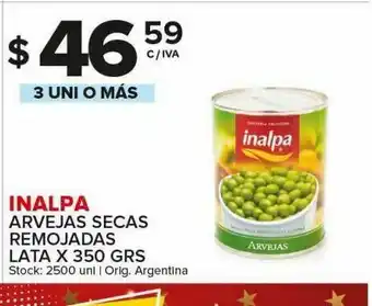 Carrefour Arvejas inalpa oferta