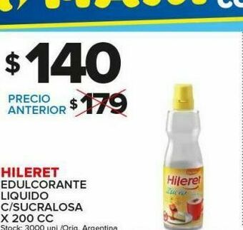 Carrefour Edulcorante hileret oferta