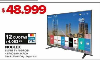 Carrefour Smart tv noblex oferta