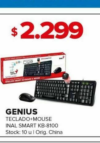 Carrefour Teclado genius oferta