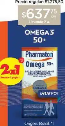 Farmacity Omega3 50+ oferta