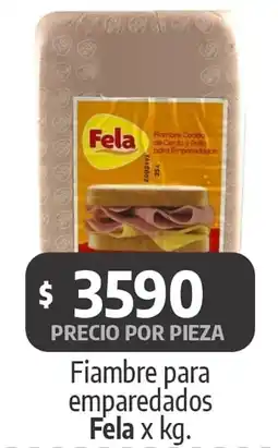 Autoservicio Capo Fiambre para emparedados Fela oferta