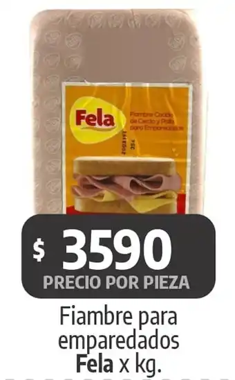 Autoservicio Capo Fiambre para emparedados Fela oferta