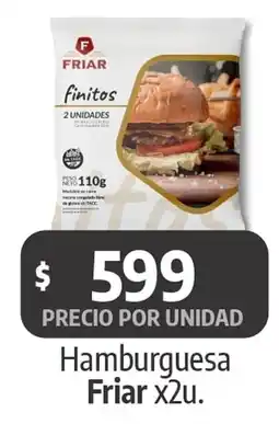 Autoservicio Capo Hamburguesa Friar oferta