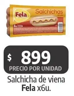 Autoservicio Capo Salchicha de viena Fela oferta