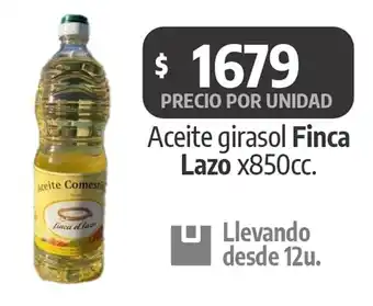 Autoservicio Capo Aceite girasol Finca Lazo oferta