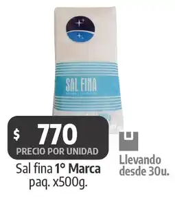 Autoservicio Capo Sal fina 1° Marca paq oferta