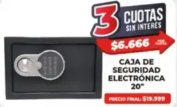 Supermayorista Vital Caja de seguridad electrónica oferta