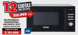 Supermayorista Vital Microondas tramontina mecánico oferta