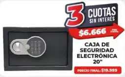 Supermayorista Vital Caja de seguridad electrónica oferta