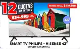 Supermayorista Vital Smart tv philips - hisense oferta