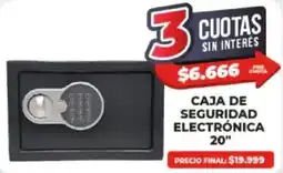 Supermayorista Vital Caja de seguridad electrónica oferta