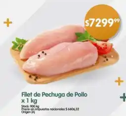 Supermercados Buenos Días Filet de Pechuga de Pollo oferta