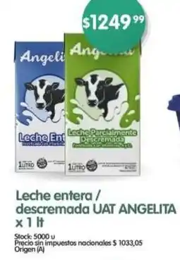 Supermercados Buenos Días Leche entera/ descremada UAT ANGELITA oferta