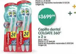 Supermercados Buenos Días Cepillo dental COLGATE 360° oferta