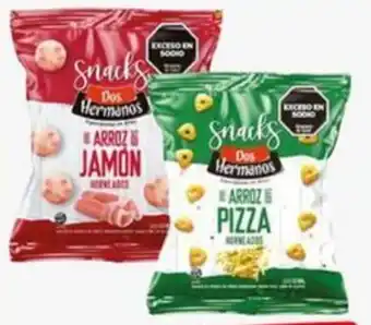 Supermercados Becerra Snacks dos hermanos oferta