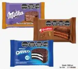 Supermercados Becerra Alfajores terrabusi / oreo / milka triple oferta