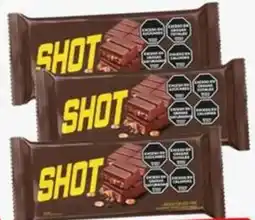 Supermercados Becerra Chocolate shot con mani oferta