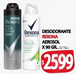 Supermercados Becerra Desodorante rexona aerosol oferta