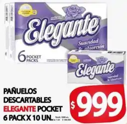 Supermercados Becerra Pañuelos descartables elegante pocket oferta