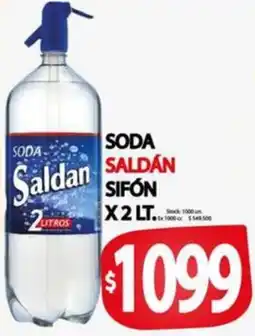 Supermercados Becerra Soda saldan sifón oferta
