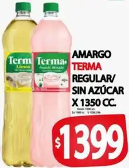 Supermercados Becerra Amargo terma regular/ sin azúcar oferta