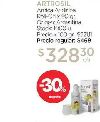 Farmacity Artrosil Arnica Andiriba Roll On x 90gr oferta