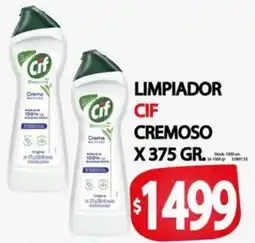 Supermercados Becerra Limpiador cif cremoso oferta