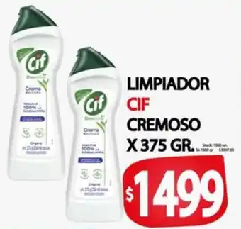 Supermercados Becerra Limpiador cif cremoso oferta