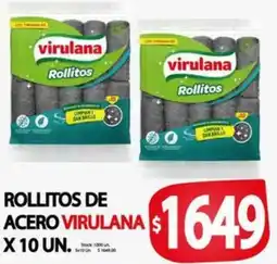 Supermercados Becerra Rollitos de acero virulana oferta