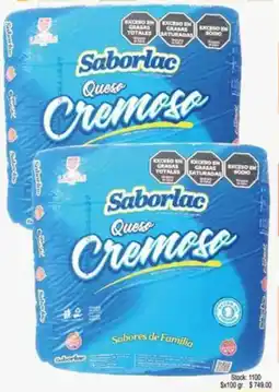 Supermercados Becerra Quese cremoso saborlac los oferta