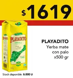 Nini Mayorista Playadito Yerba mate con palo oferta