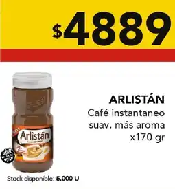 Nini Mayorista Arlistán café instantaneo suav. más aroma oferta