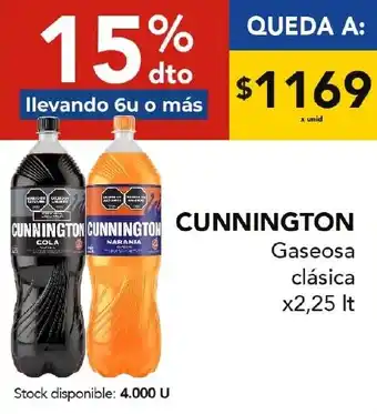 Nini Mayorista Cunnington Gaseosa clásica oferta