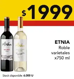 Nini Mayorista Etnia Roble varietales oferta