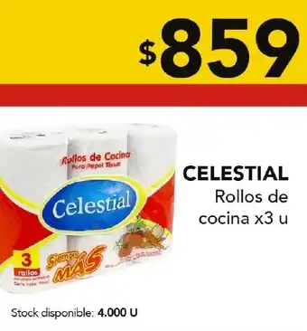 Nini Mayorista Celestial rollos de cocina oferta