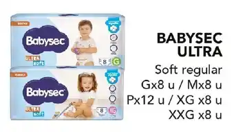 Nini Mayorista Babysec ultra Soft regular oferta