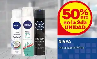 Nini Mayorista Nivea Desod aer. oferta