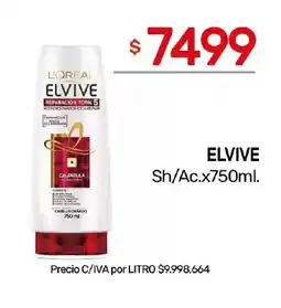 Nini Mayorista ELVIVE Sh/Ac. oferta